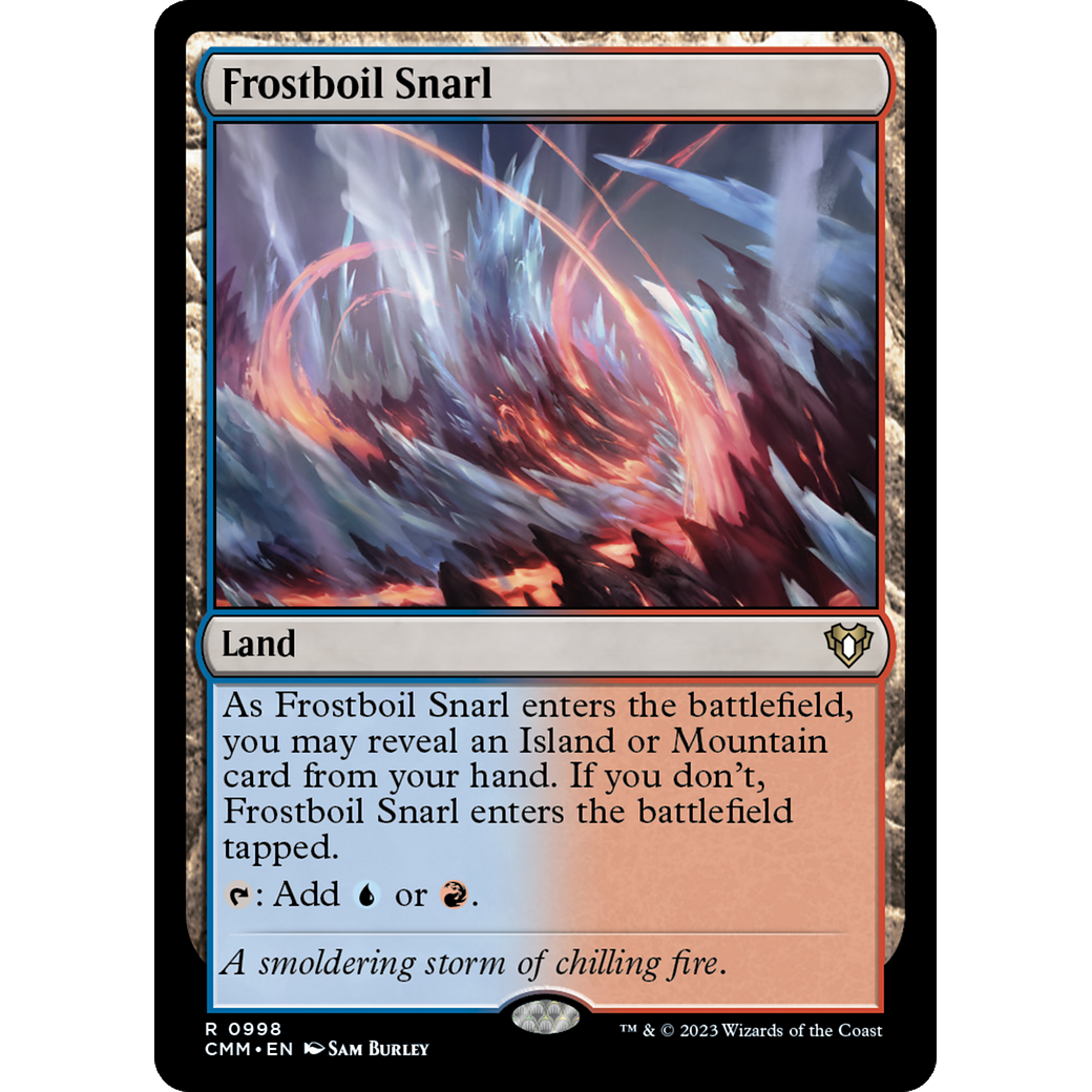 Frostboil Snarl (CMM-998) - Commander Masters