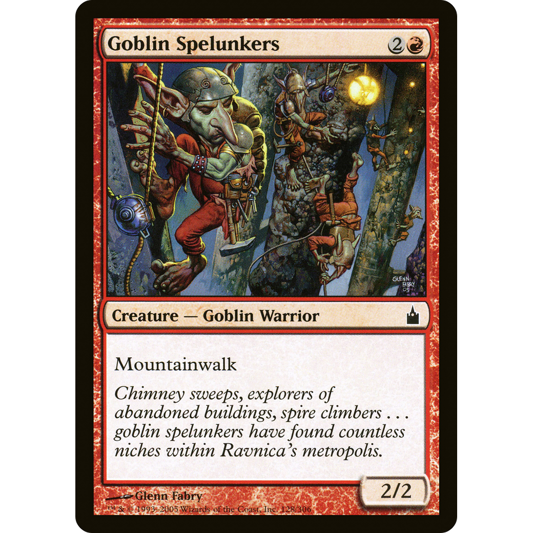 Goblin Spelunkers (RAV-128) - Ravnica: City of Guilds