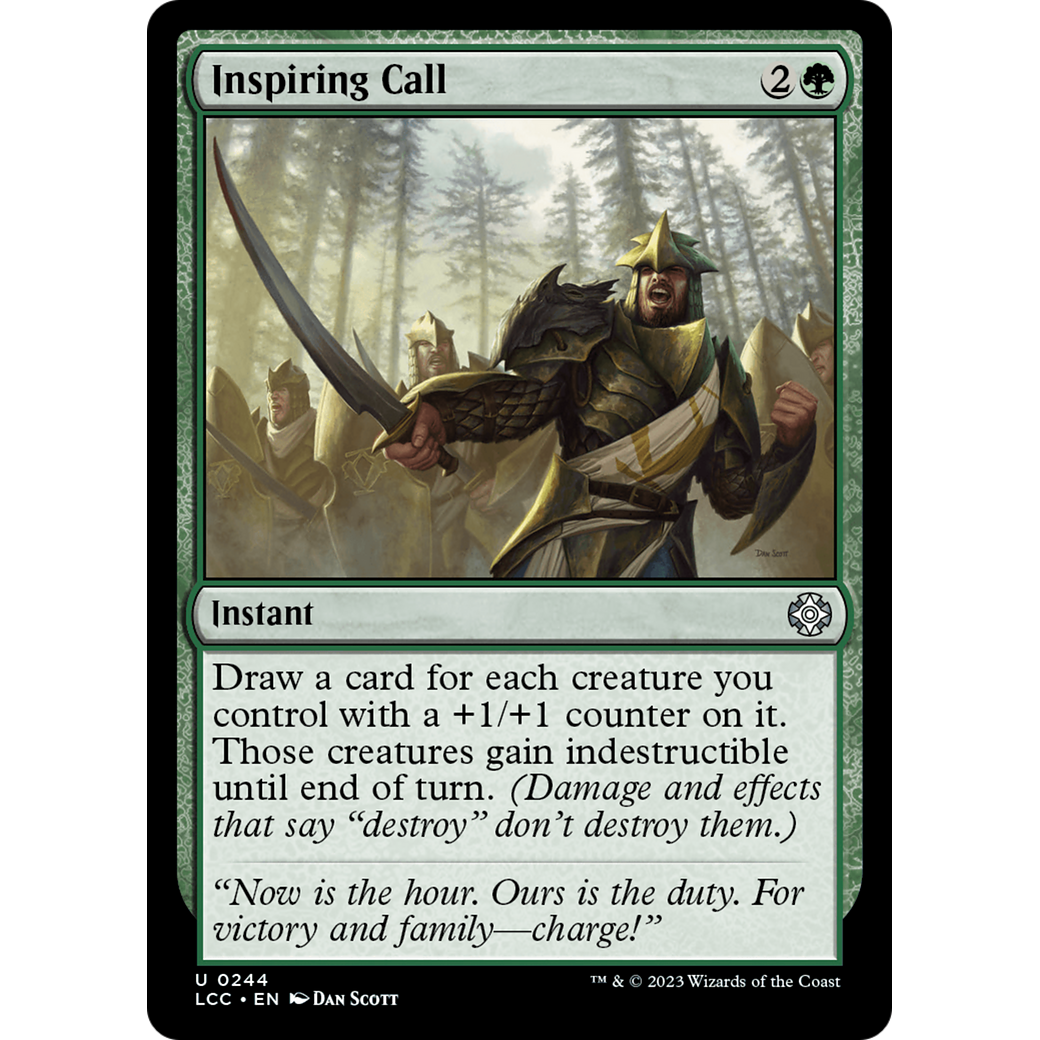 Inspiring Call (LCC-244) - The Lost Caverns of Ixalan Commander