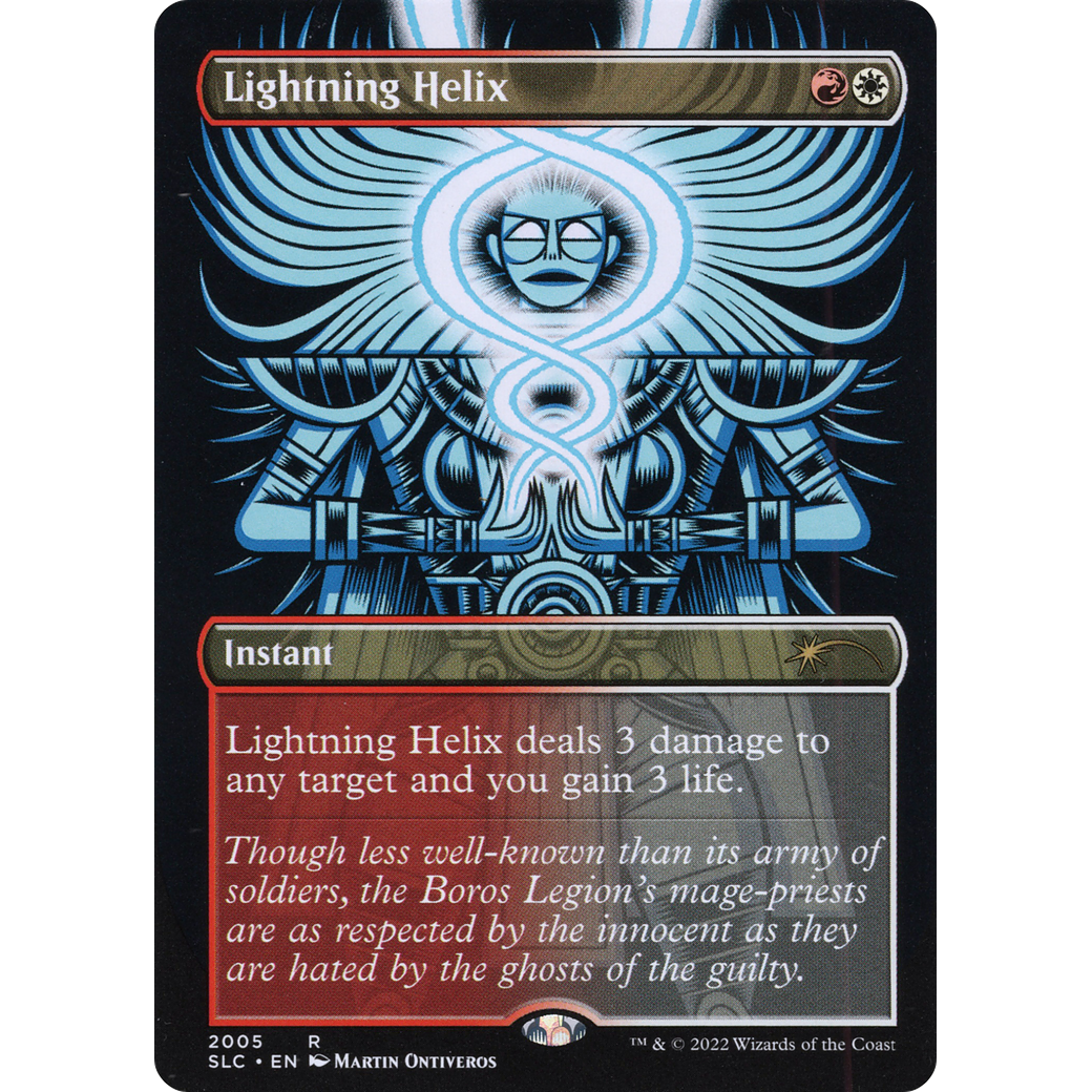 Lightning Helix (SLC-2005) - Secret Lair Countdown Kit (Borderless)