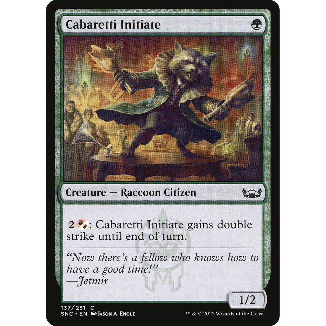 Cabaretti Initiate (SNC-137) - Streets of New Capenna