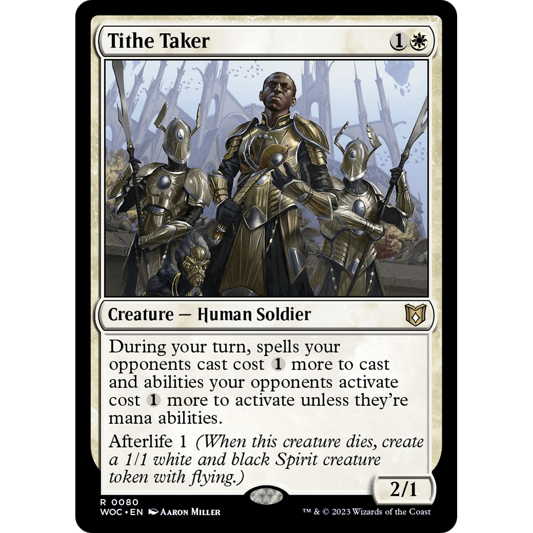 Tithe Taker (WOC-080) - Wilds of Eldraine Commander