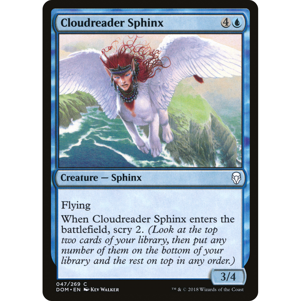 Cloudreader Sphinx (DOM-047) - Dominaria Foil