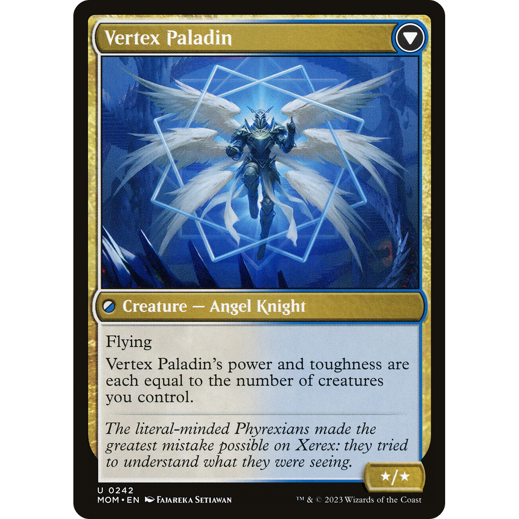 Invasion of Xerex // Vertex Paladin (MOM-242) - March of the Machine