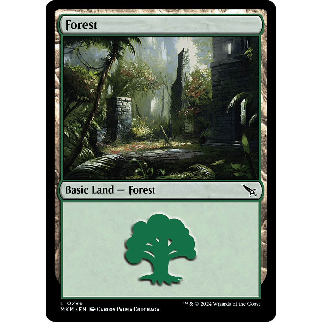 Forest (MKM-286) - Murders at Karlov Manor Foil
