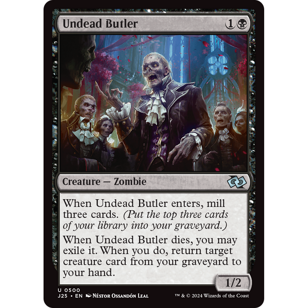 Undead Butler (J25-500) - Foundations Jumpstart