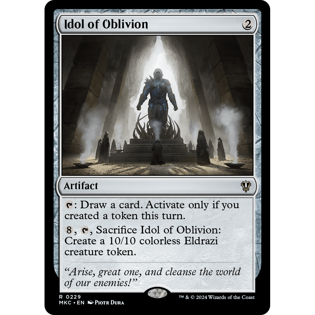 Idol of Oblivion (MKC-229) - Murders at Karlov Manor Commander