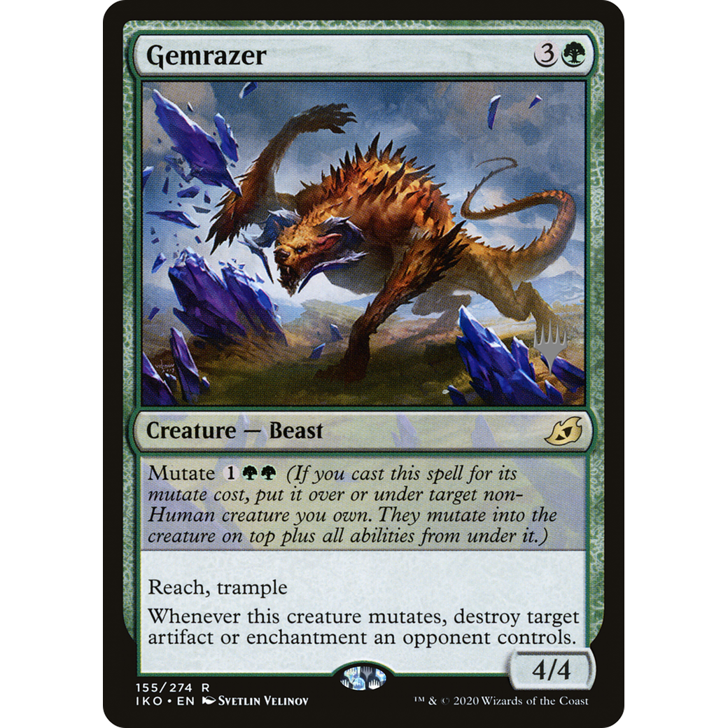 Gemrazer (PPIKO-155) - Ikoria: Lair of Behemoths Promos Foil