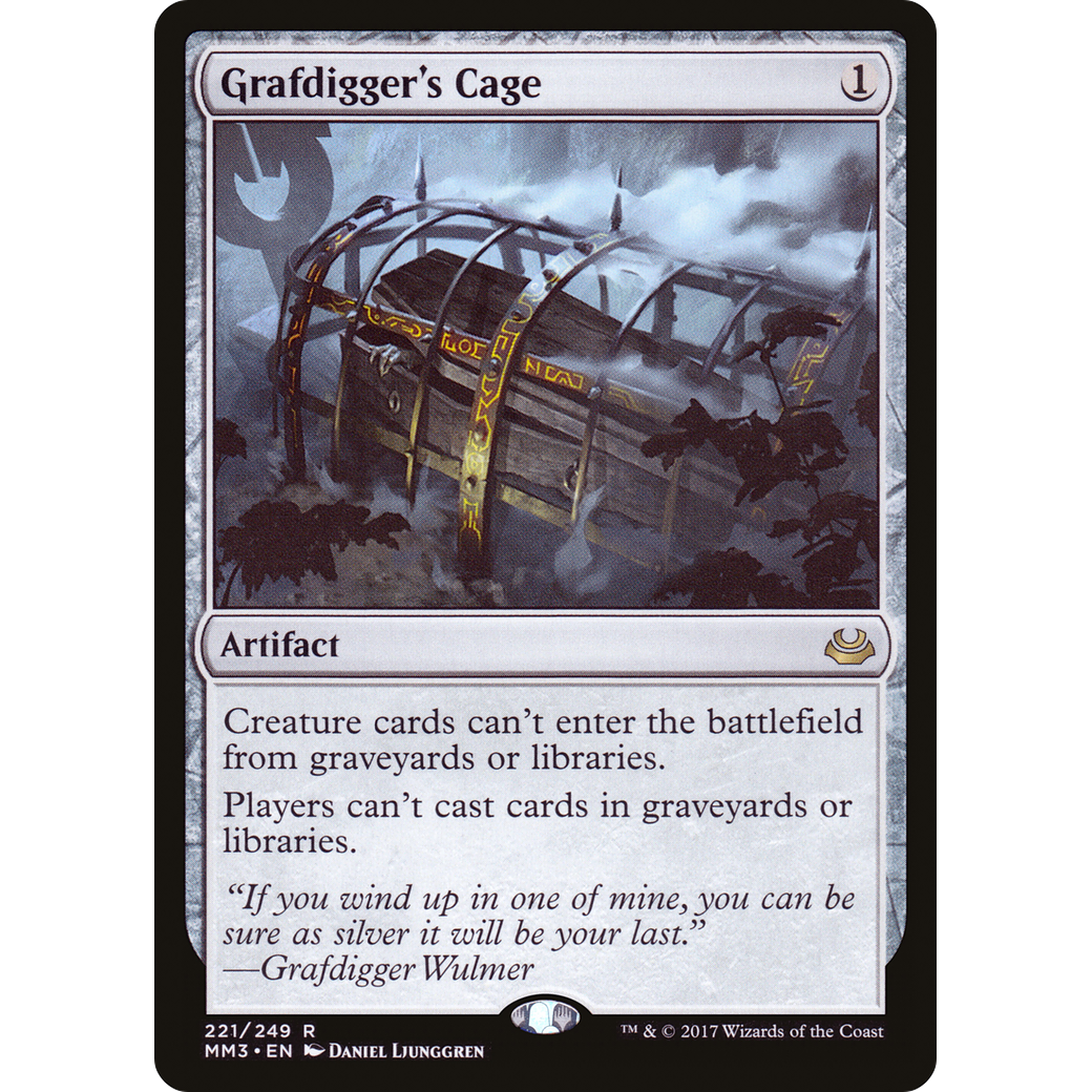 Grafdigger's Cage (MM3-221) - Modern Masters 2017