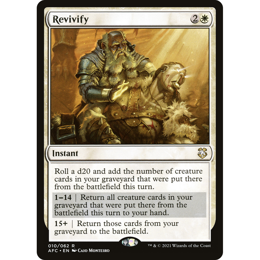 Revivify (AFC-010) - Forgotten Realms Commander