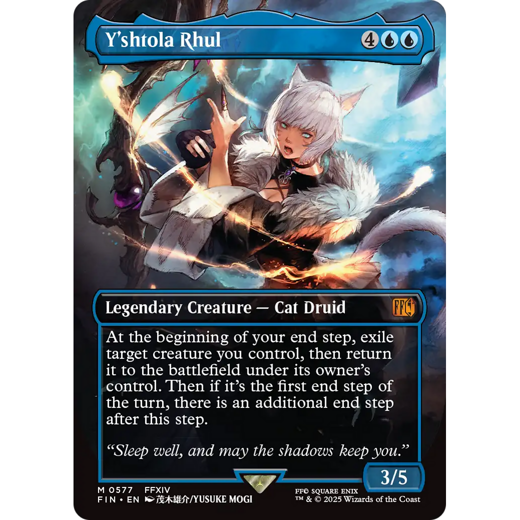 Y'shtola Rhul (FIN-577) - FINAL FANTASY (Borderless) Foil