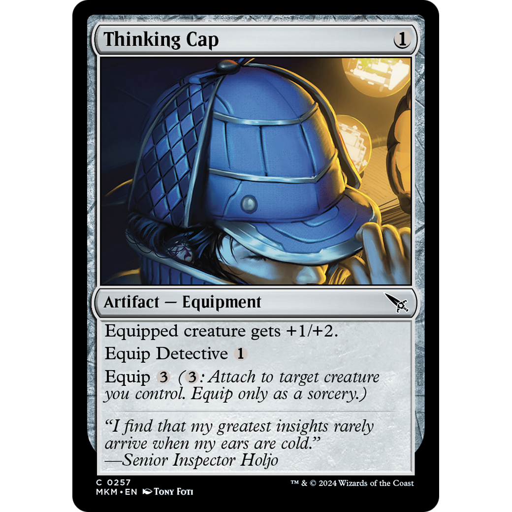 Thinking Cap (MKM-257) - Murders at Karlov Manor Foil