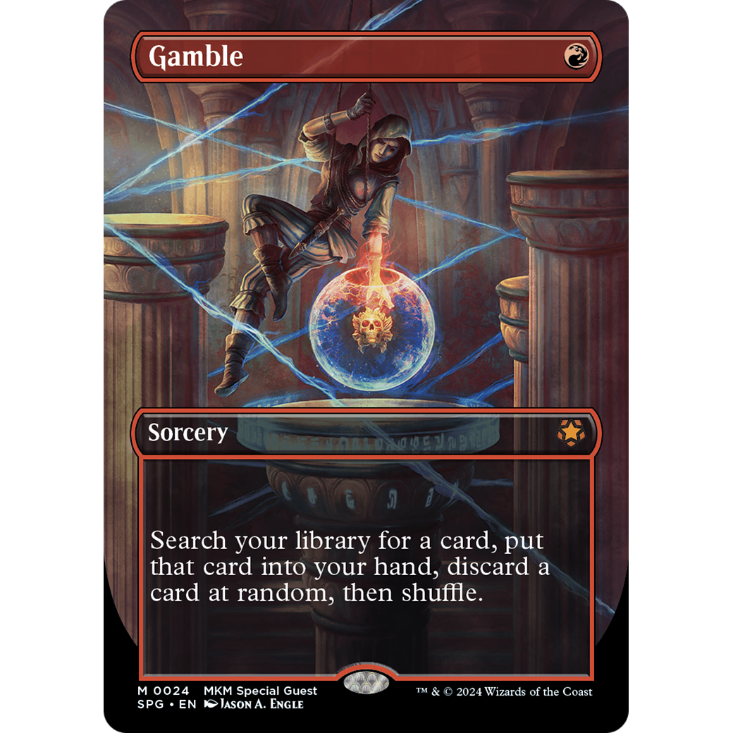 Gamble (Borderless) (SPG-024) - Special Guests (Borderless)
