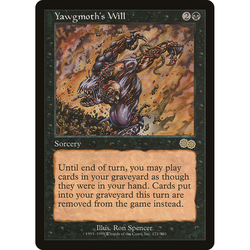 Yawgmoth's Will (USG-171) - Urza's Saga