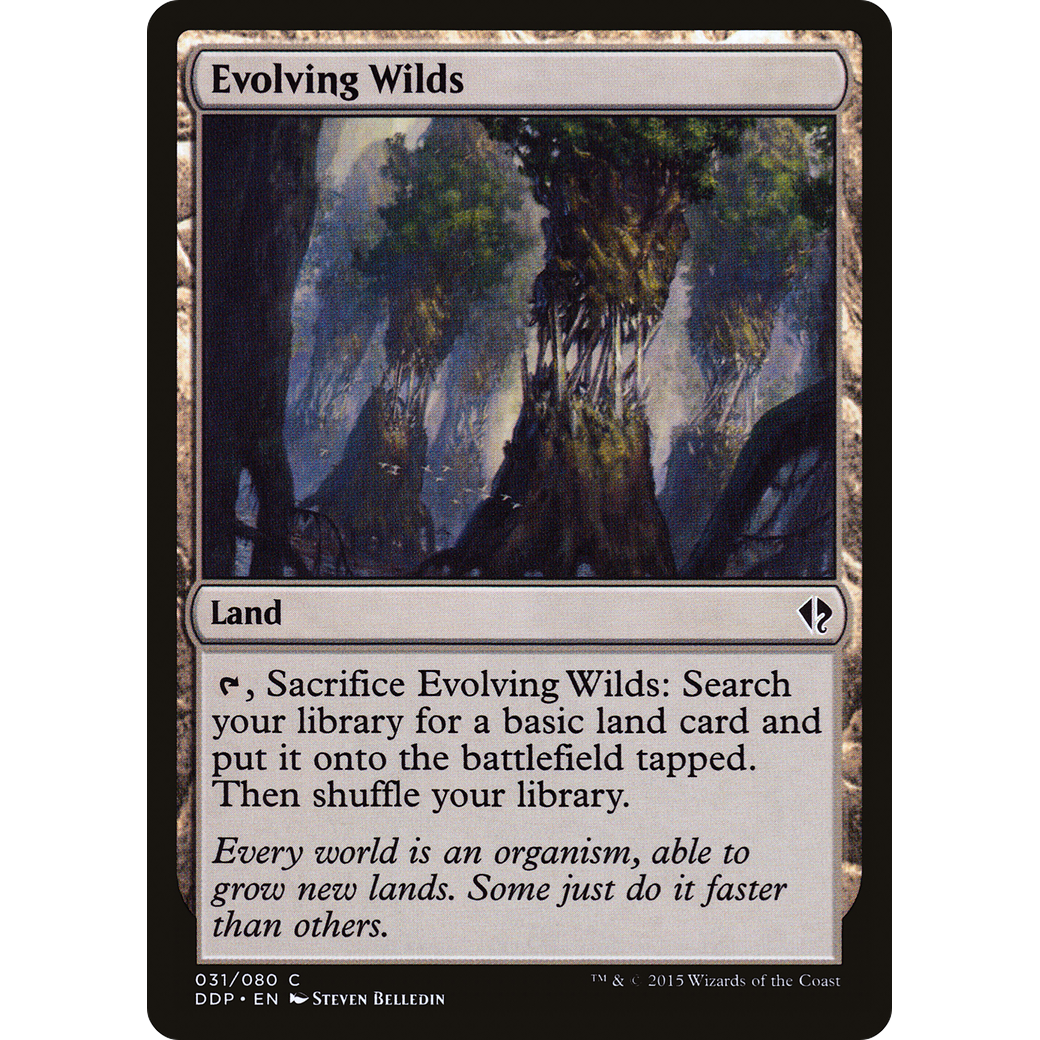Evolving Wilds (DDP-031) - Duel Decks: Zendikar vs. Eldrazi