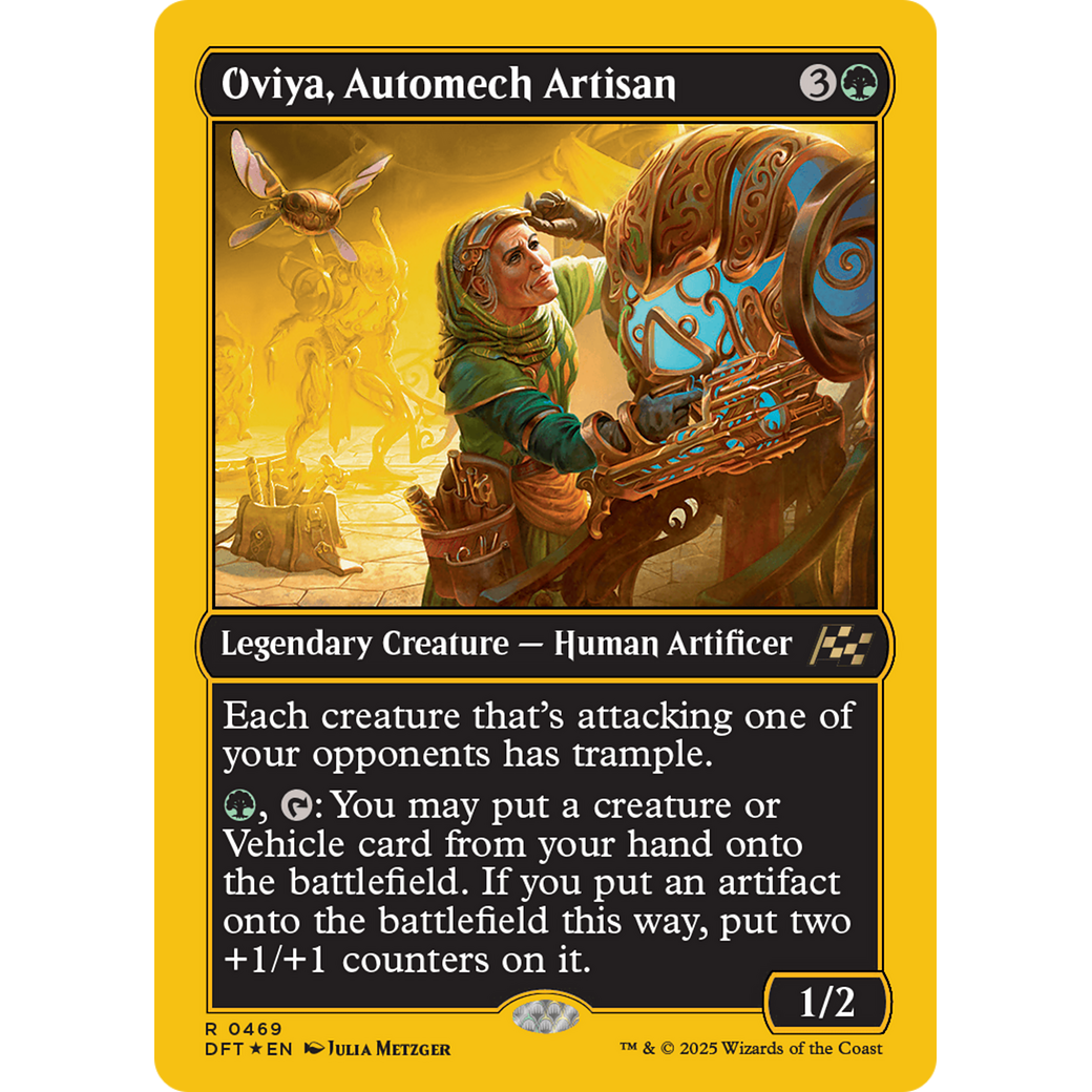 Oviya, Automech Artisan (DFT-469) - Aetherdrift Foil
