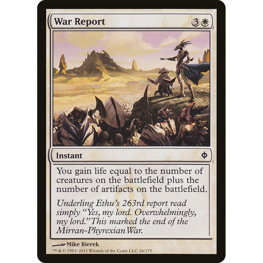 War Report (NPH-026) - New Phyrexia