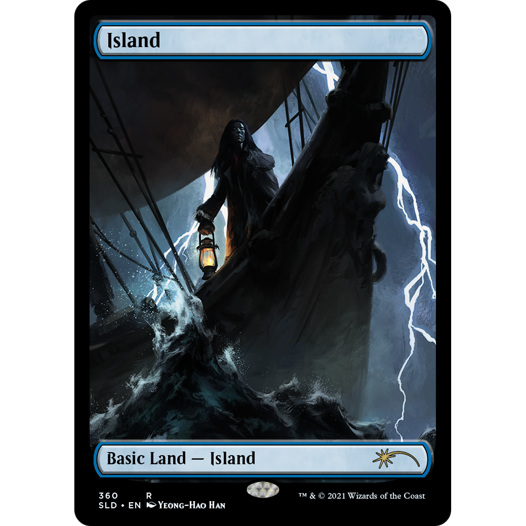 Island (The Dracula Lands) (SLD-360) - Secret Lair Drop