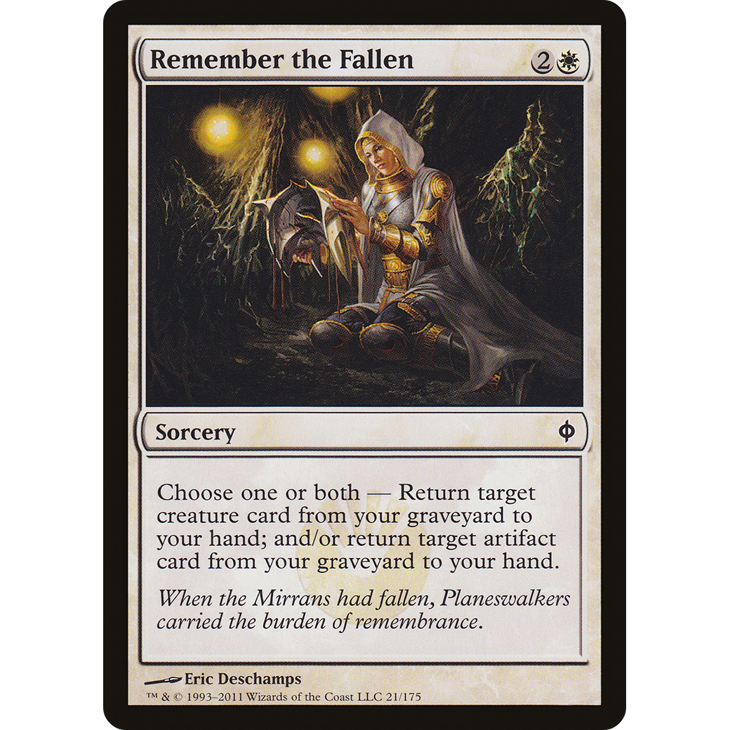 Remember the Fallen (NPH-021) - New Phyrexia