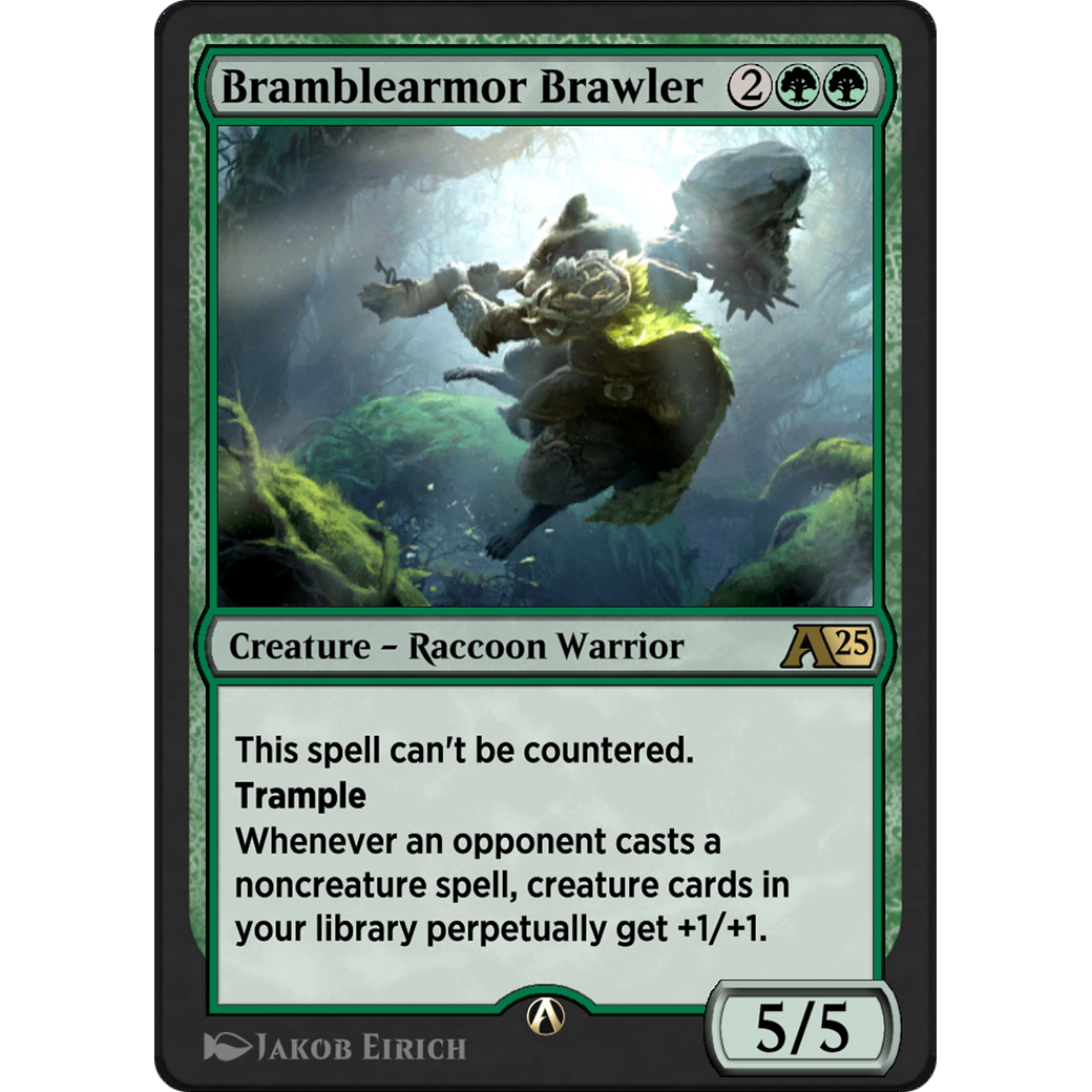 Bramblearmor Brawler (YBLB-016) - Alchemy: Bloomburrow