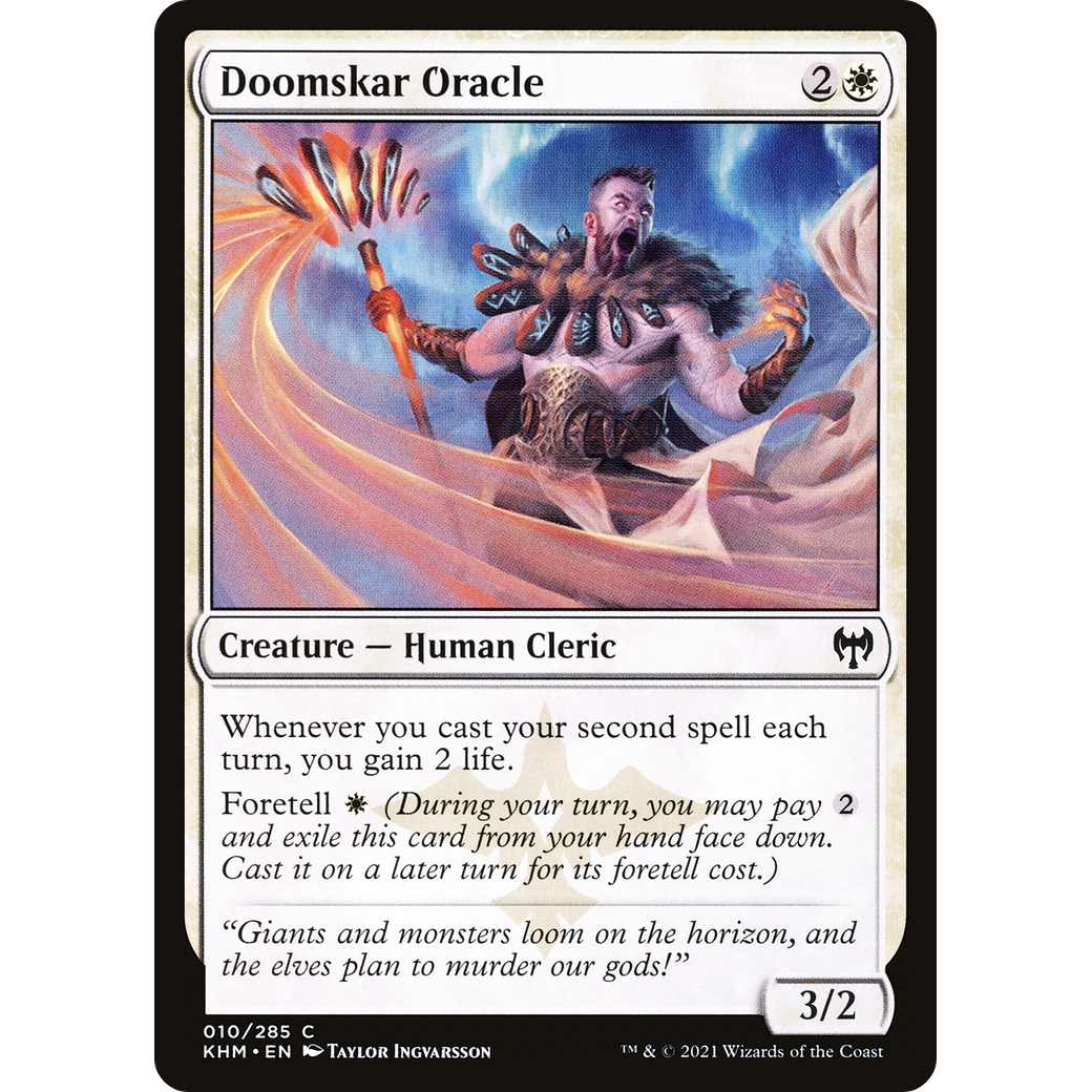 Doomskar Oracle (KHM-010) - Kaldheim Foil