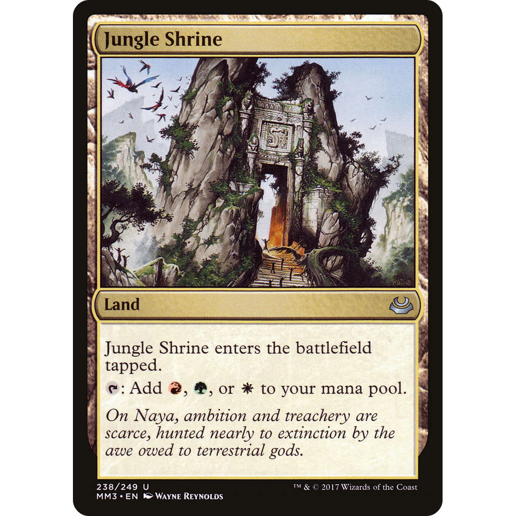 Jungle Shrine (MM3-238) - Modern Masters 2017