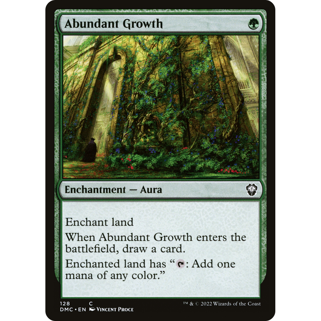 Abundant Growth (DMC-128) - Dominaria United Commander