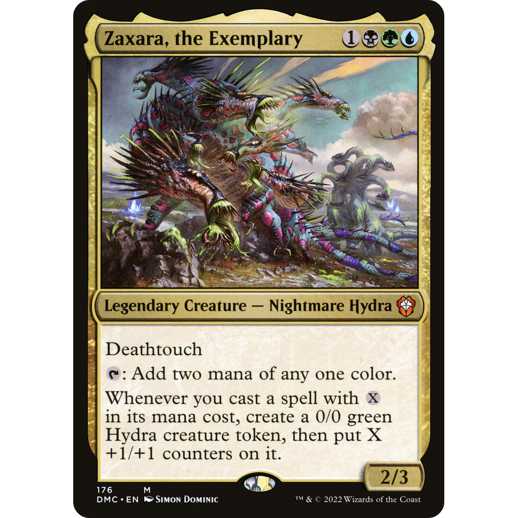 Zaxara, the Exemplary (DMC-176) - Dominaria United Commander