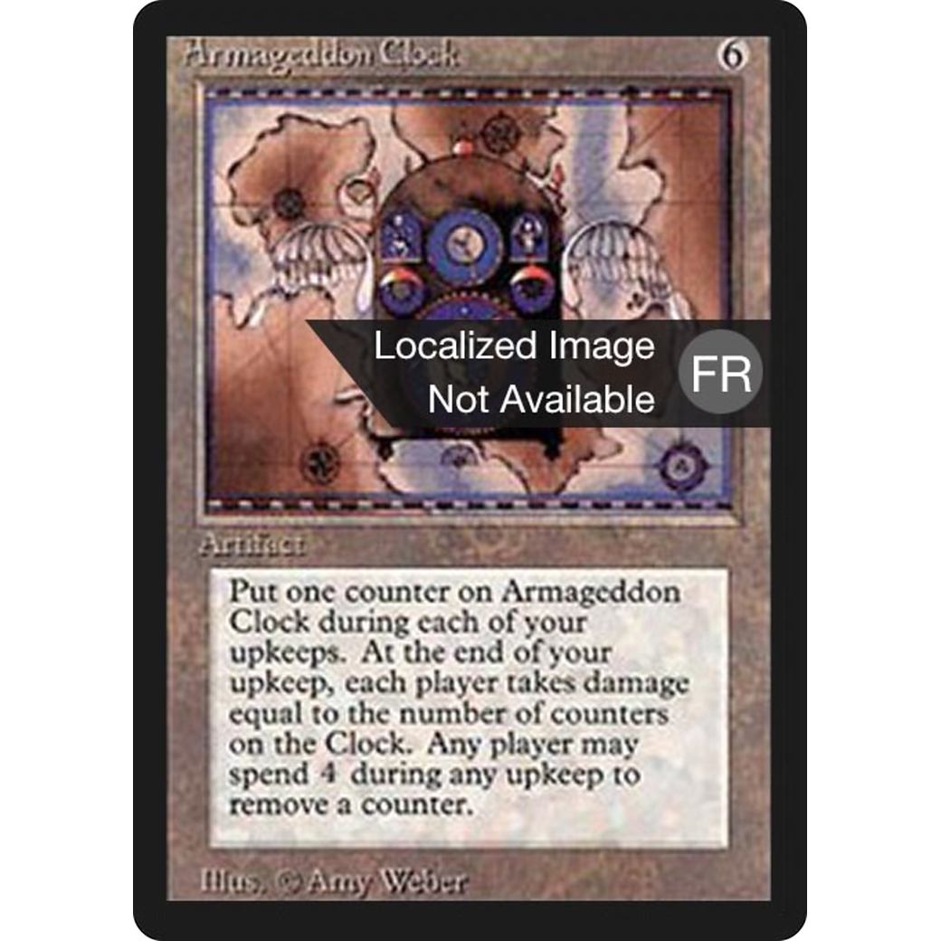 Armageddon Clock (FBB-) - Foreign Black Border
