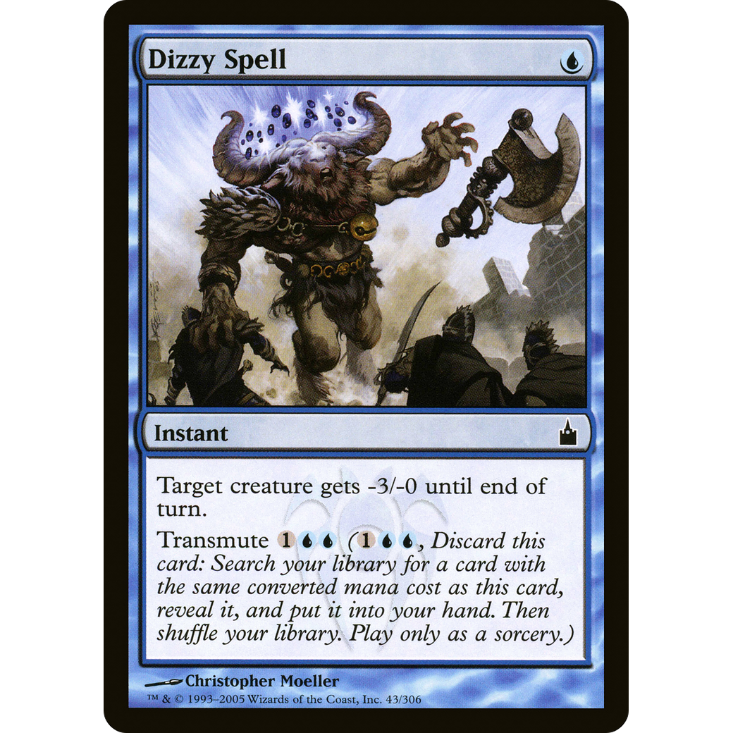 Dizzy Spell (RAV-043) - Ravnica: City of Guilds