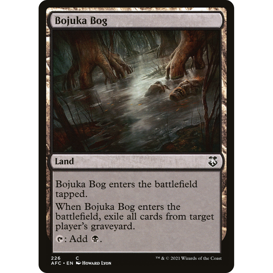 Bojuka Bog (AFC-226) - Forgotten Realms Commander