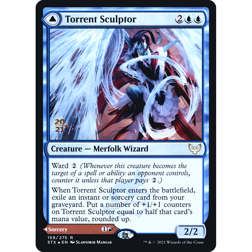 Torrent Sculptor (PRE-159) - Strixhaven: School of Mages Promos Foil