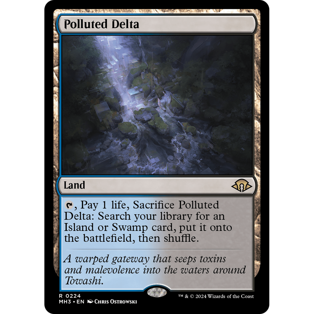 Polluted Delta (MH3-224) - Modern Horizons 3 Foil