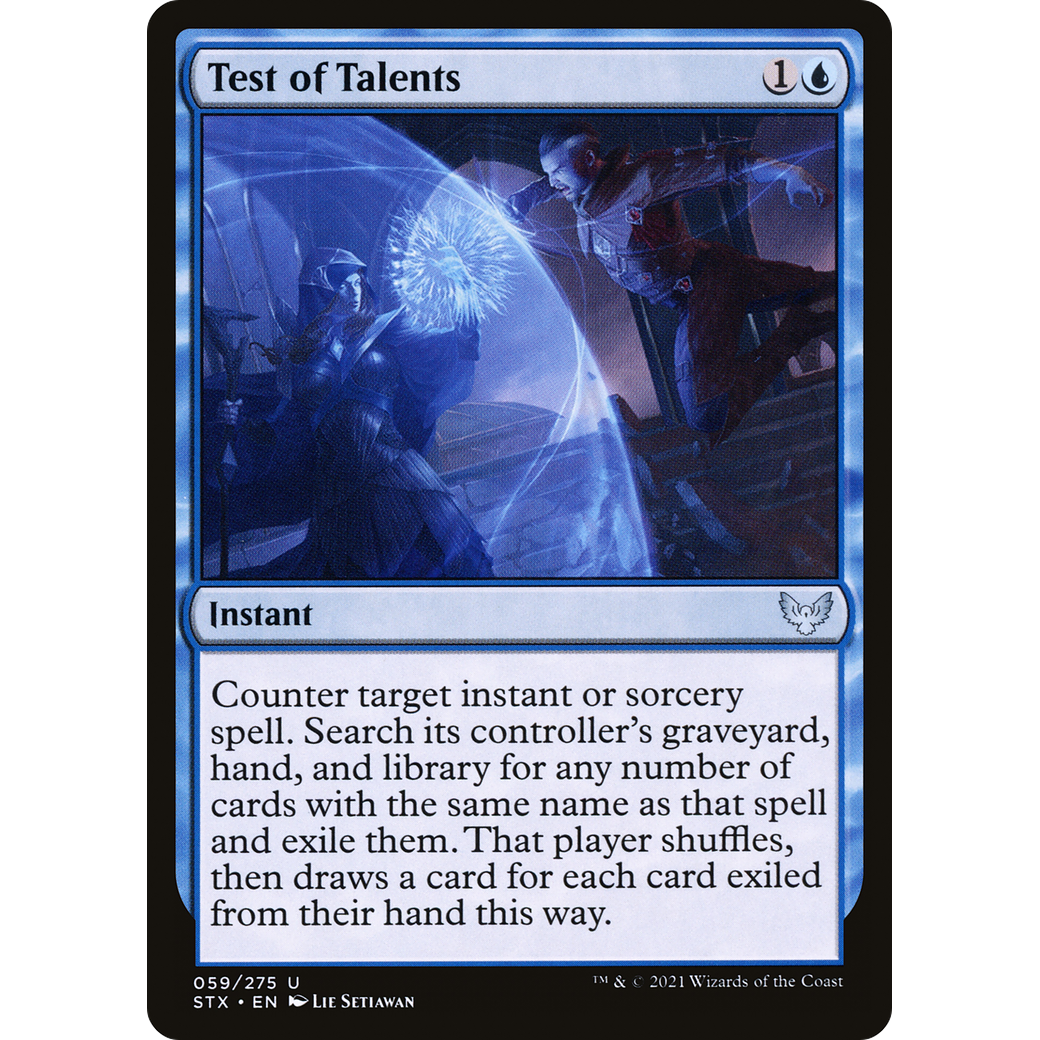 Test of Talents (STX-059) - Strixhaven: School of Mages Foil
