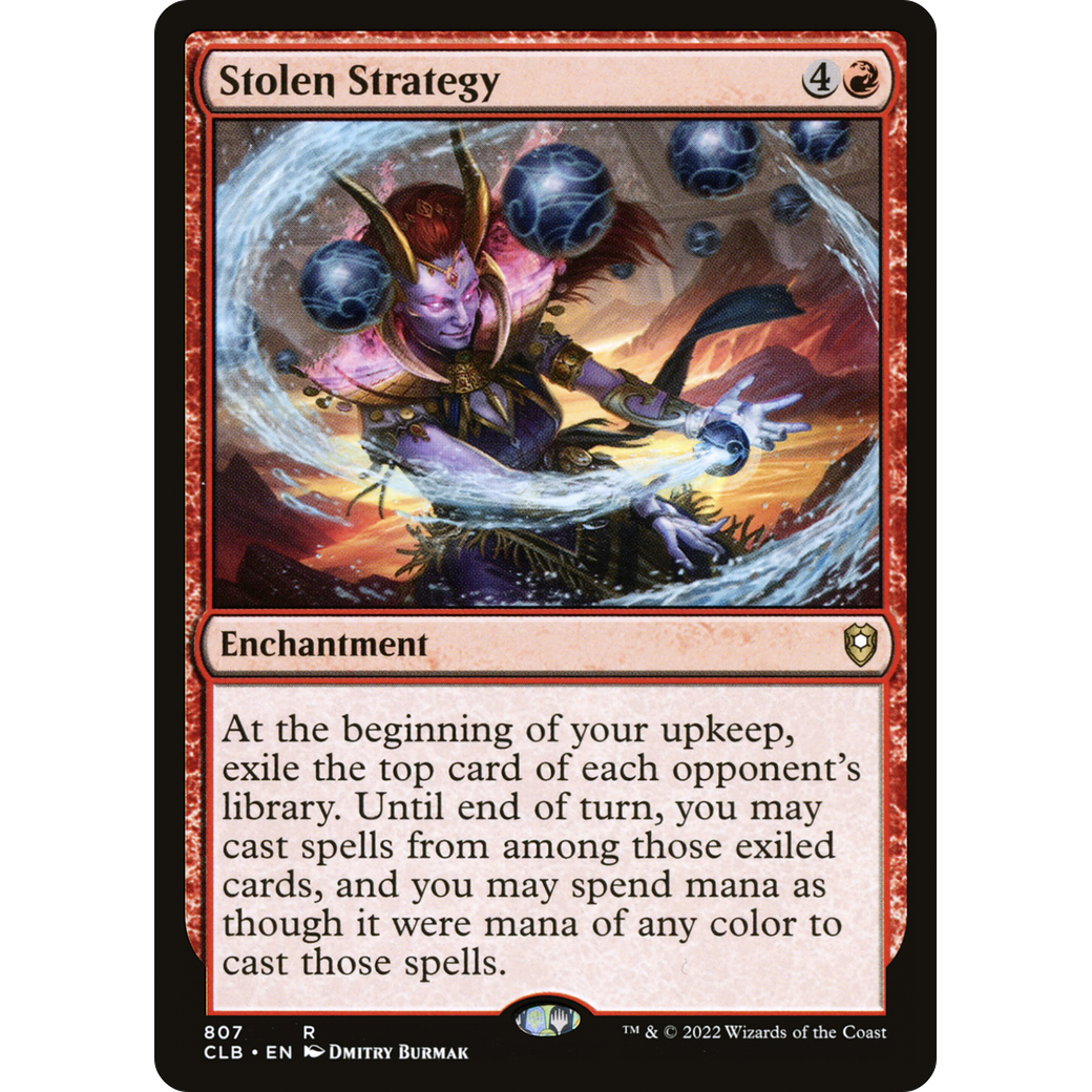 Stolen Strategy (CLB-807) - Commander Legends: Battle for Baldur's Gate