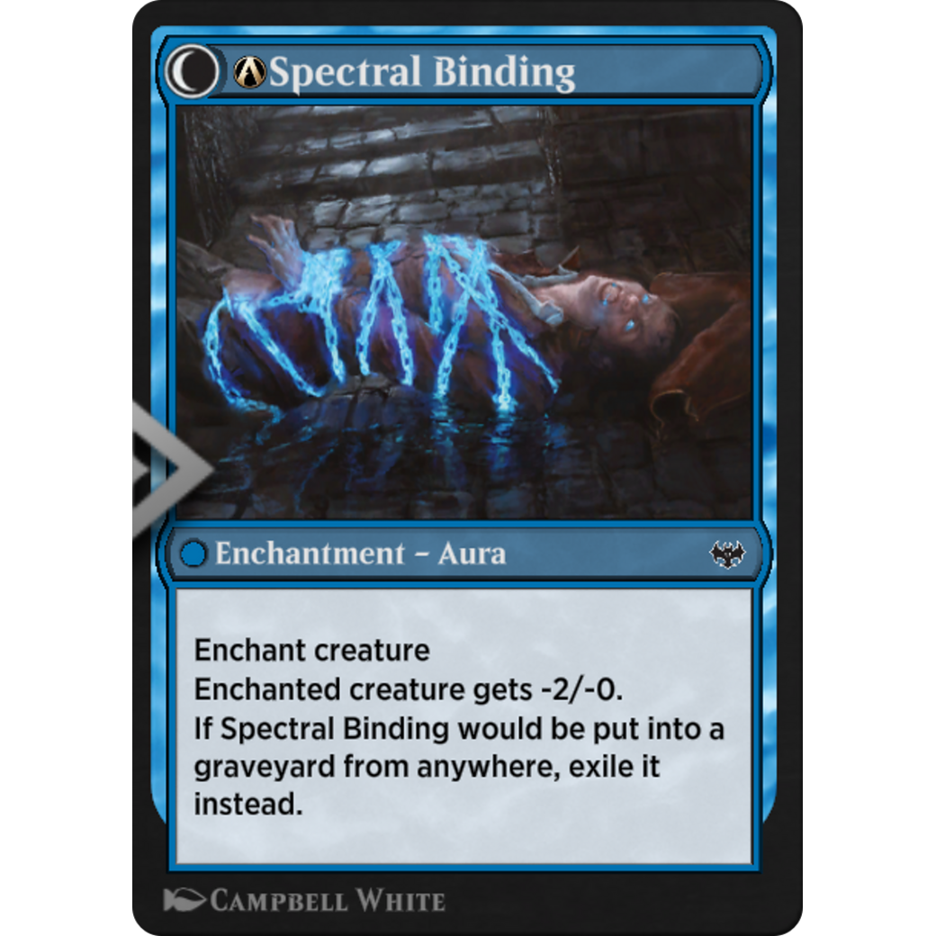 A-Binding Geist // A-Spectral Binding (VOW-A-48) - Innistrad: Crimson Vow: (Double Faced Transform)