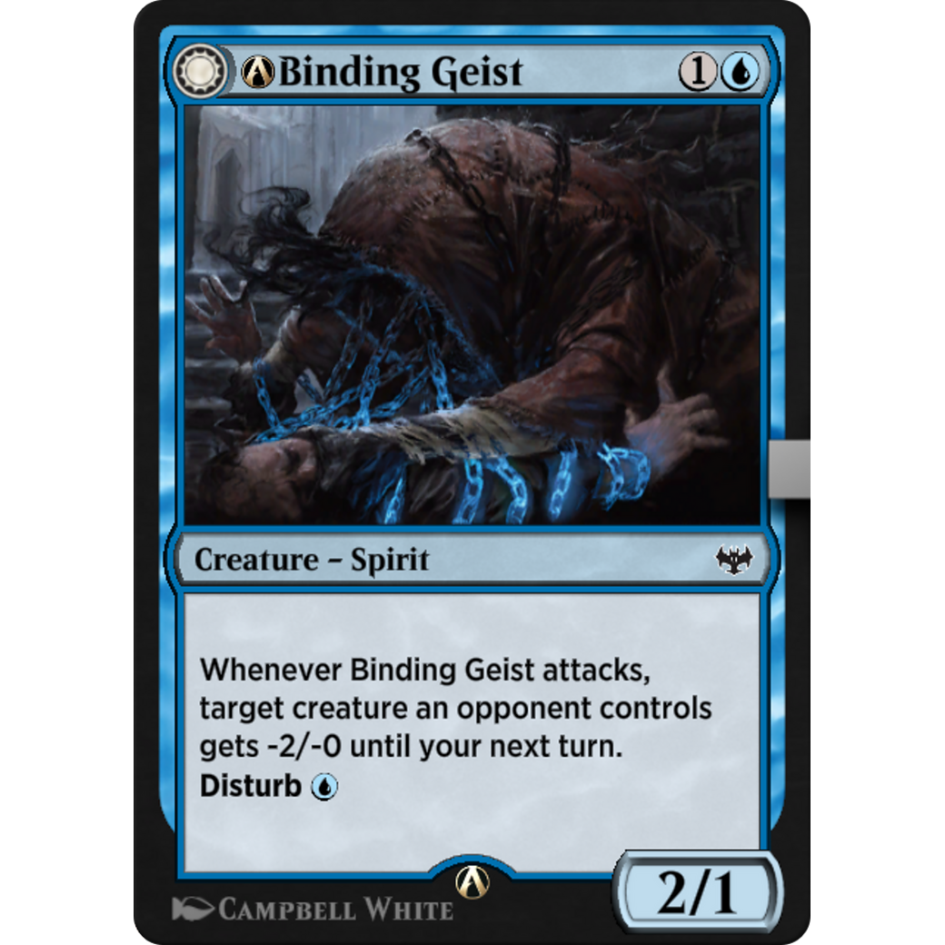 A-Binding Geist // A-Spectral Binding (VOW-A-48) - Innistrad: Crimson Vow: (Double Faced Transform)