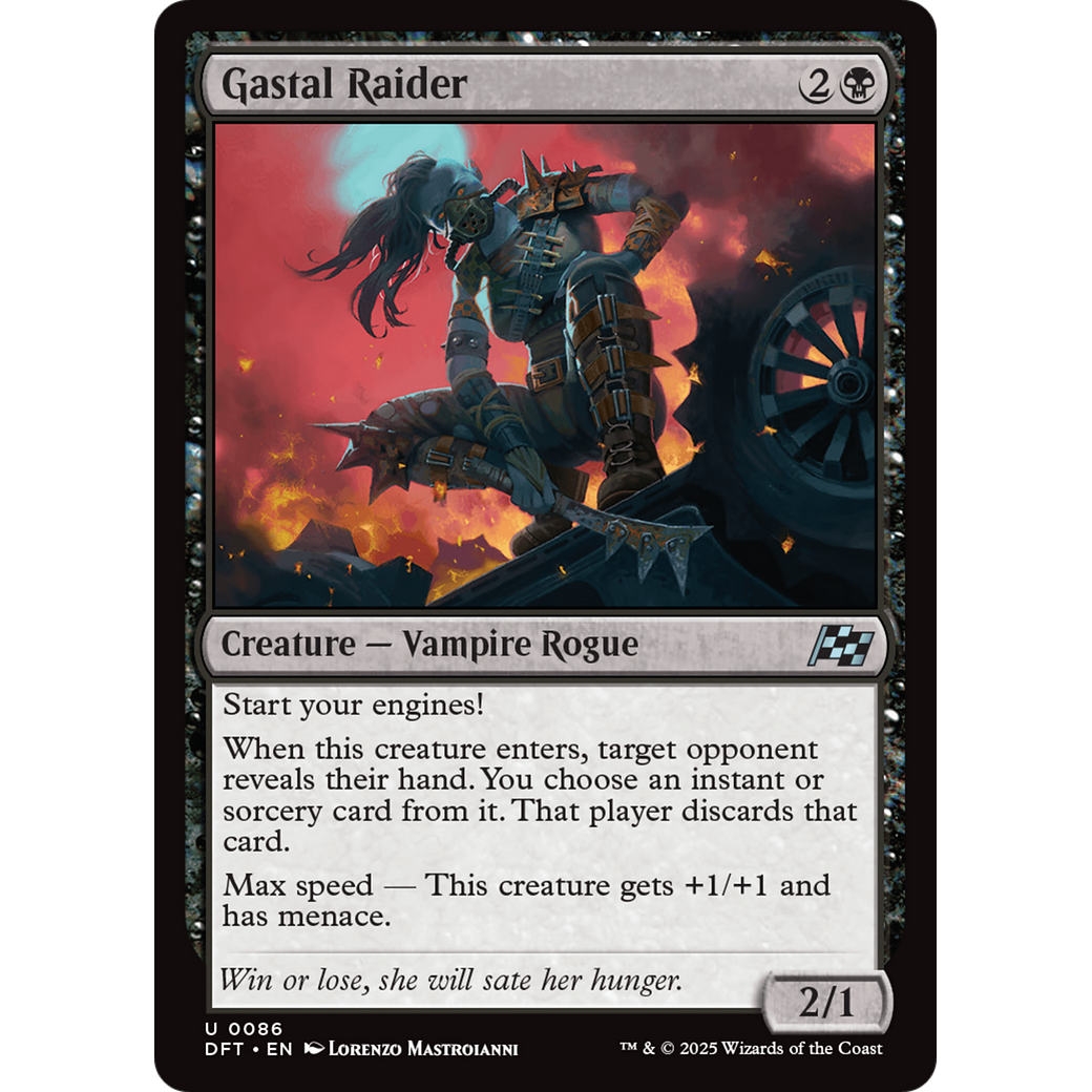 Gastal Raider (DFT-086) - Aetherdrift Foil