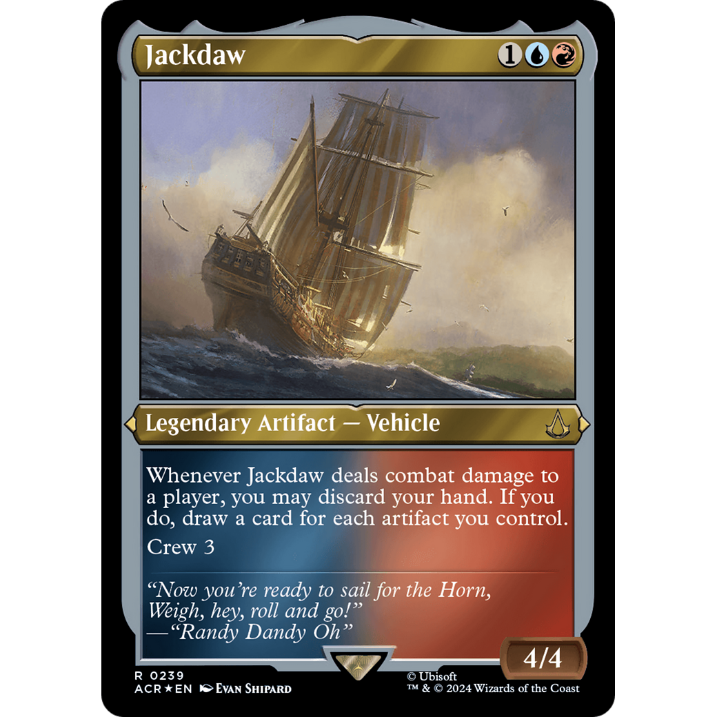 Jackdaw (ACR-239) - Assassin's Creed Etched Foil