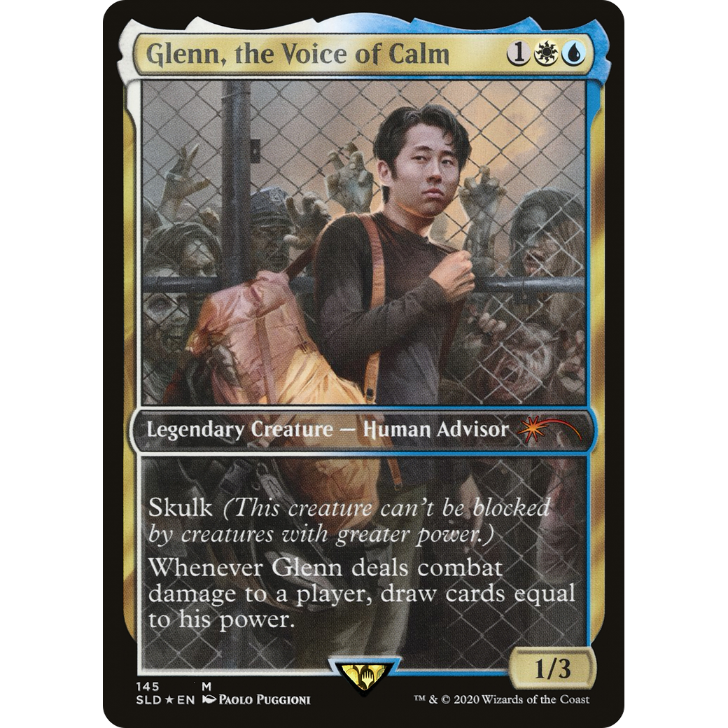 Glenn, the Voice of Calm (SLD-145) - Secret Lair Drop / Glenn, the Voice of Calm Foil