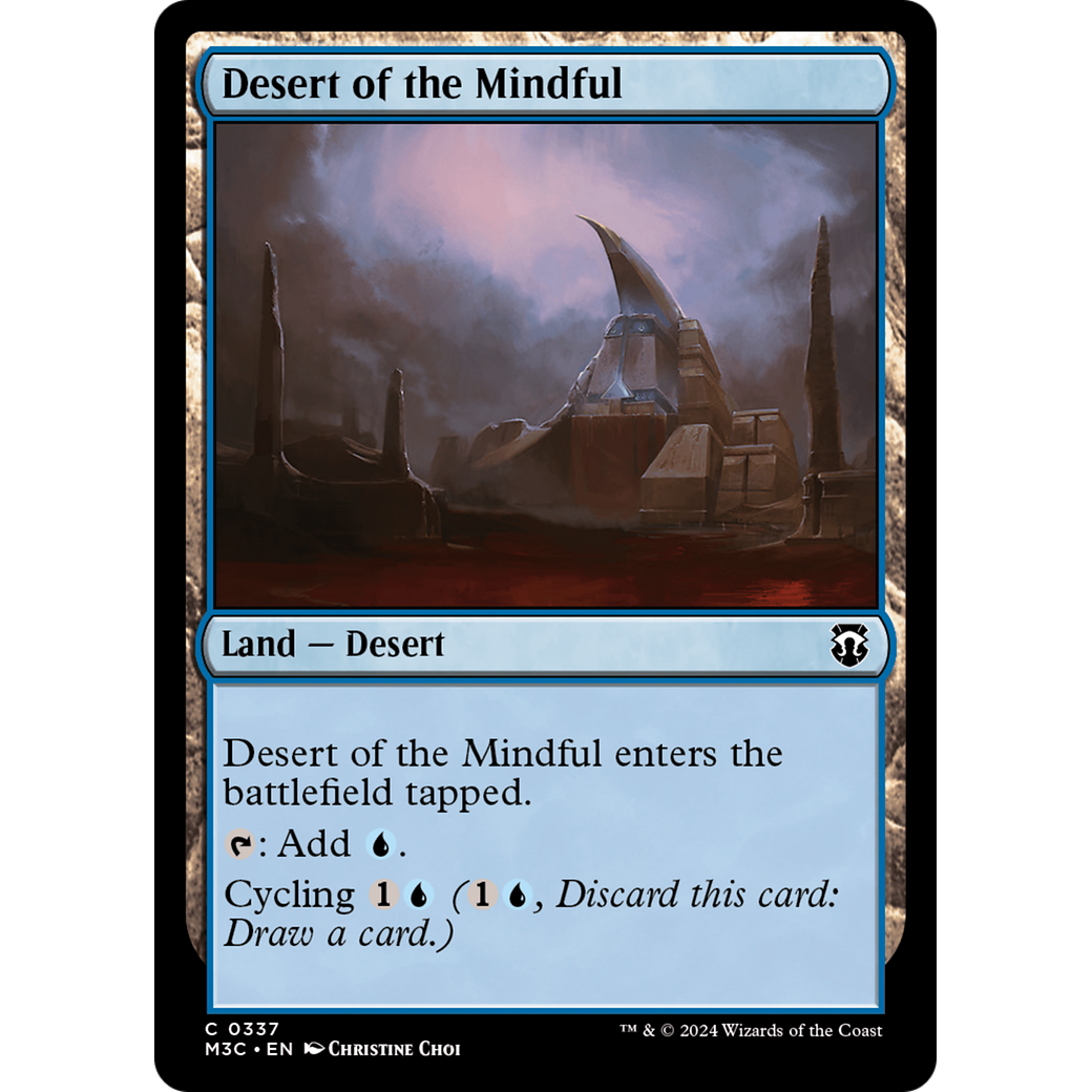 Desert of the Mindful (M3C-337) - Modern Horizons 3 Commander Foil