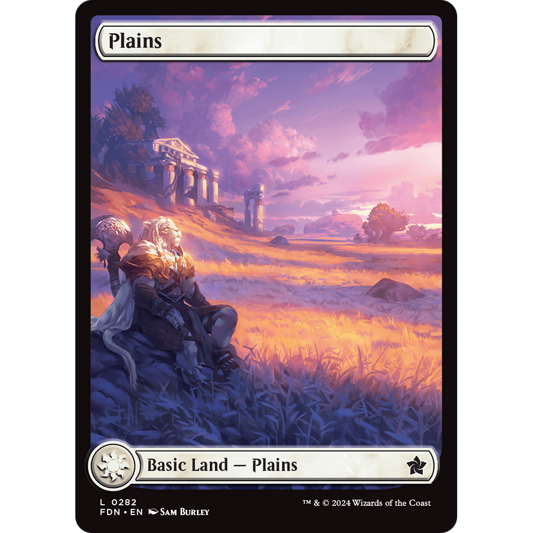 Plains (FDN-282) - Foundations Foil