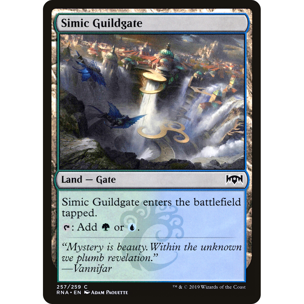 Simic Guildgate (257) (RNA-257) - Ravnica Allegiance Foil