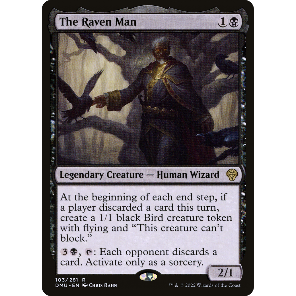 The Raven Man (DMU-103) - Dominaria United Foil