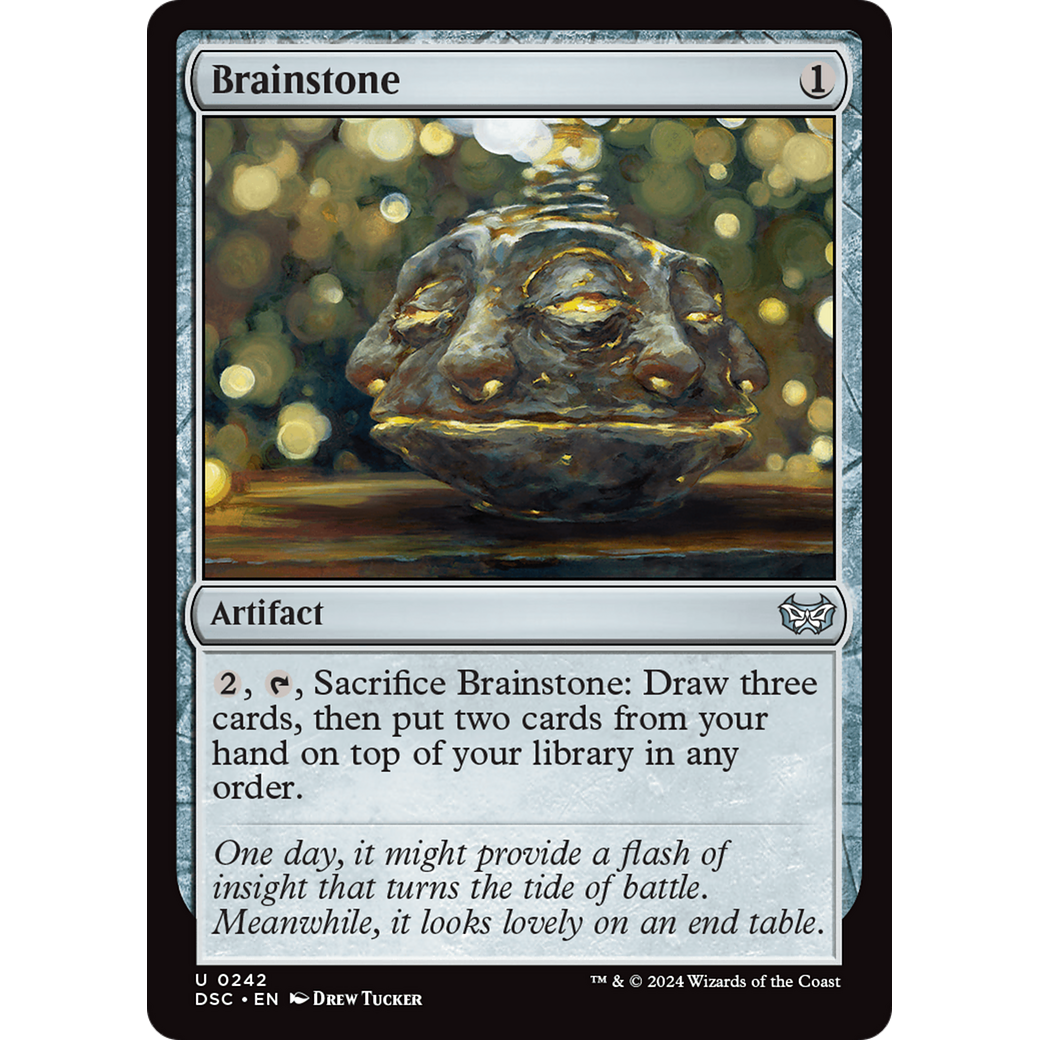 Brainstone (DSC-242) - Duskmourn: House of Horror Commander