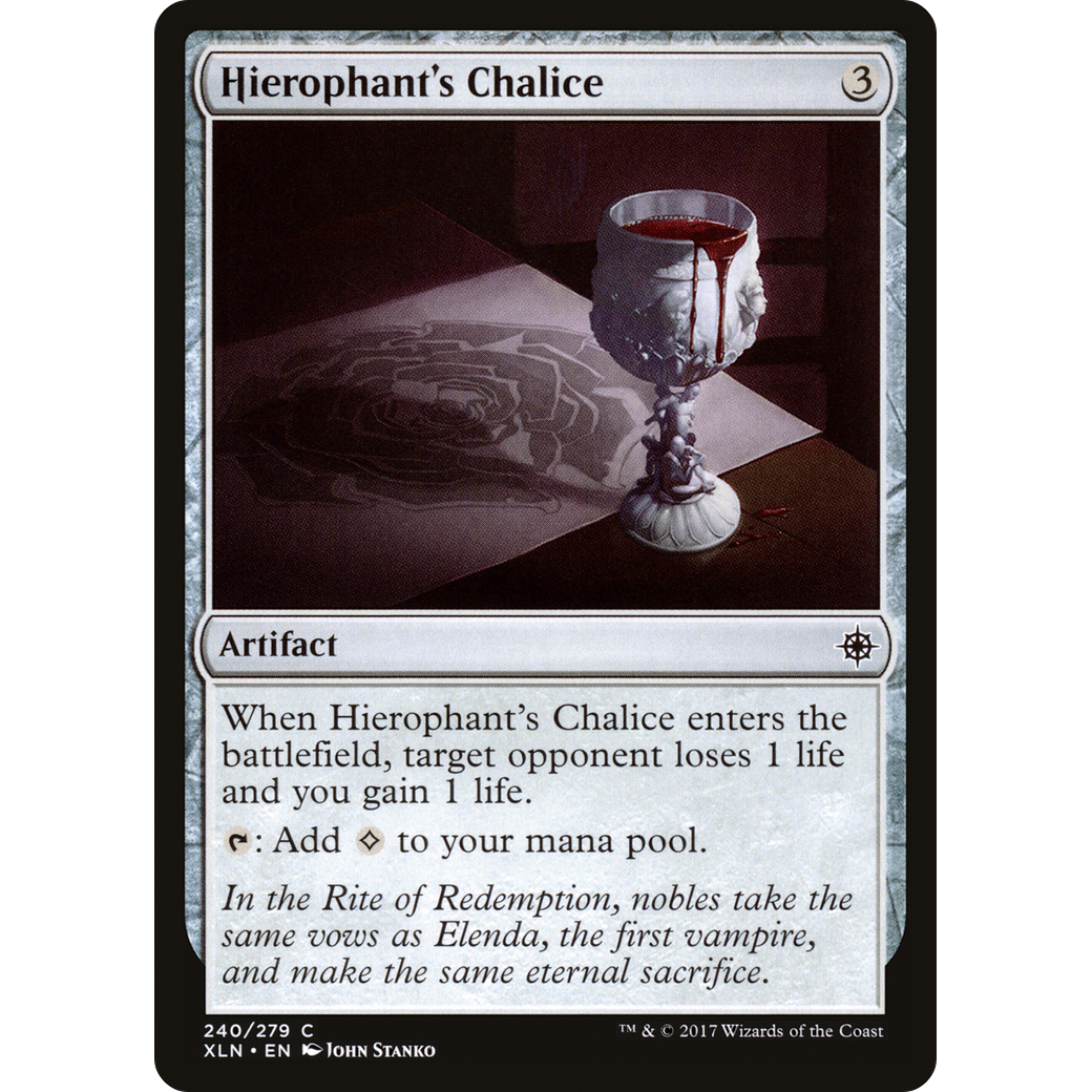 Hierophant's Chalice (XLN-240) - Ixalan Foil