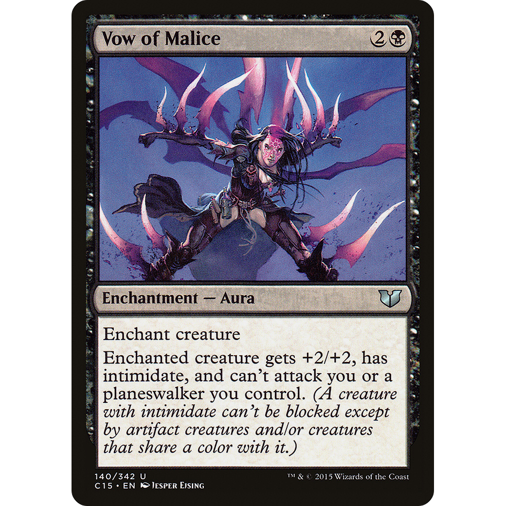 Vow of Malice (C15-140) - Commander 2015