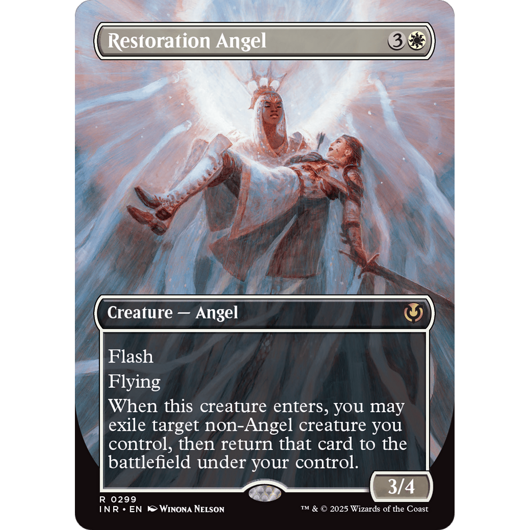 Restoration Angel (INR-299) - Innistrad Remastered (Borderless)