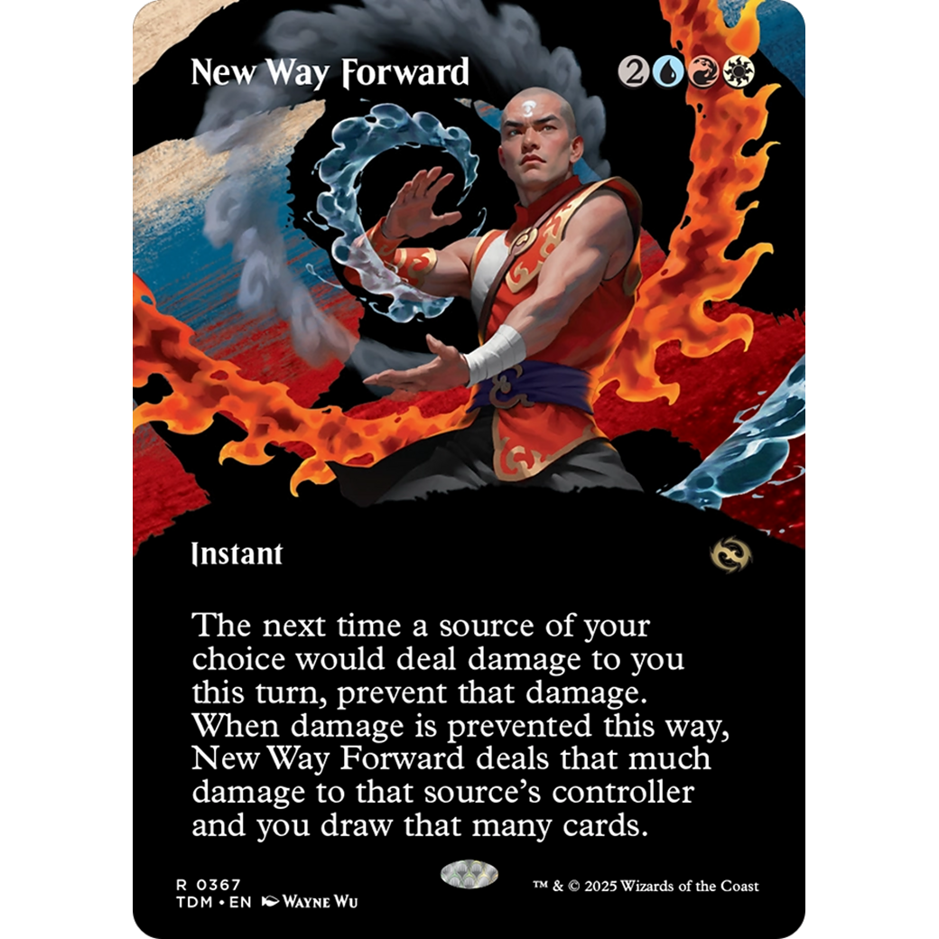 New Way Forward (TDM-367) - Tarkir: Dragonstorm: (Showcase) (Borderless)