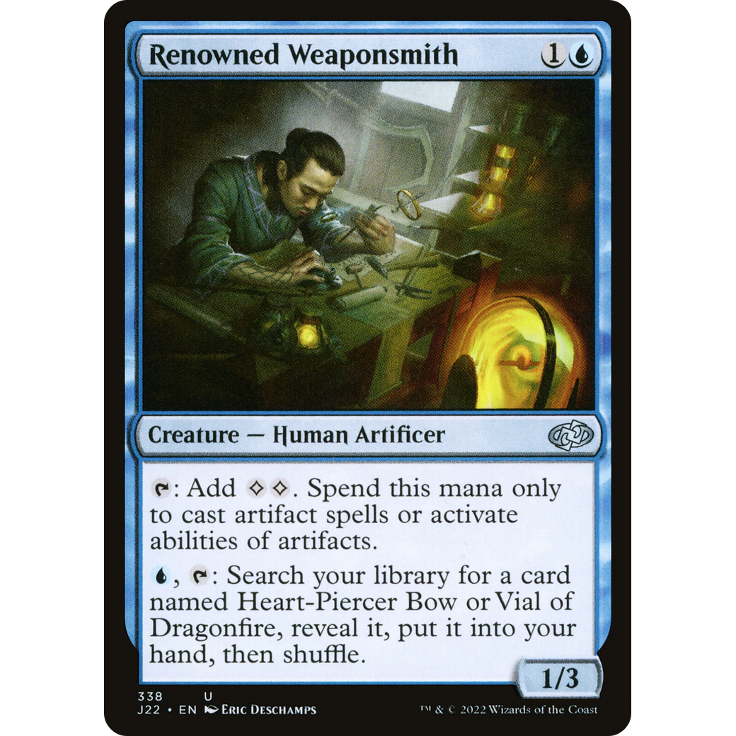 Renowned Weaponsmith (J22-338) - Jumpstart 2022
